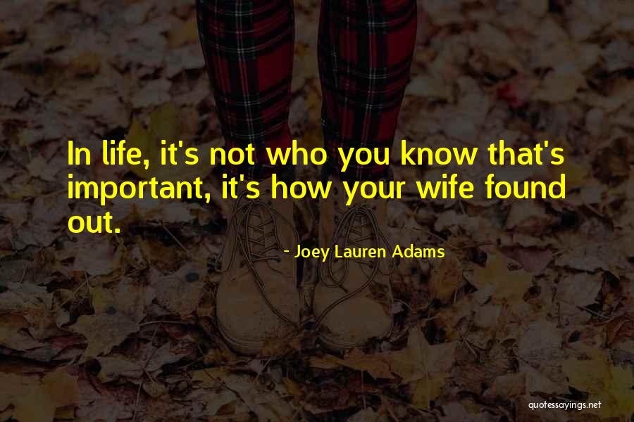 Wife On Anniversary Quotes By Joey Lauren Adams Wife On Anniversary Quotes By Joey Lauren Adams