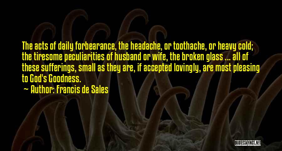 Wife Pleasing Quotes By Francis De Sales