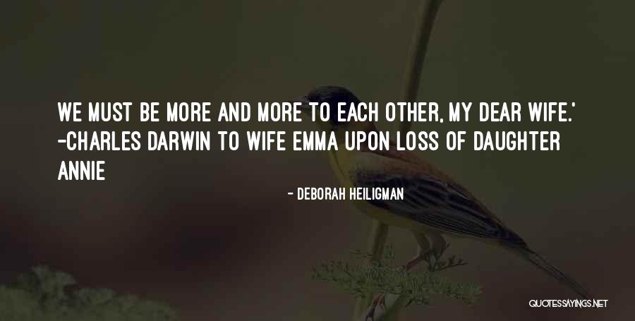 Wife Quotes By Deborah Heiligman Wife Quotes By Deborah Heiligman