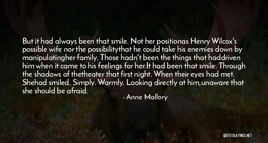 Wife Smile Quotes By Anne Mallory