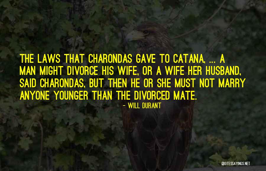 Wife To Her Husband Quotes By Will Durant