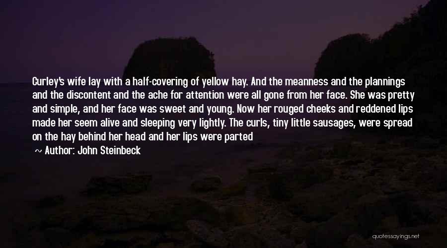 Wife's Death Quotes By John Steinbeck