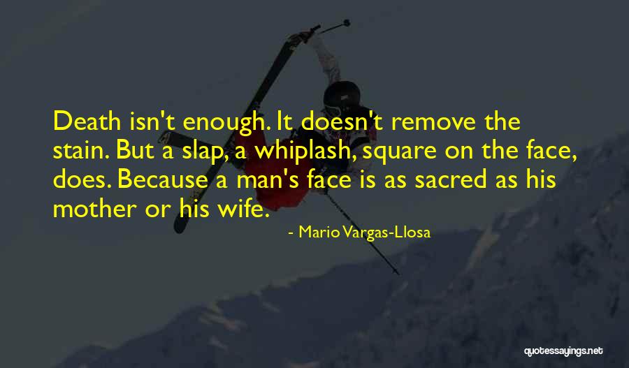 Wife's Death Quotes By Mario Vargas-Llosa