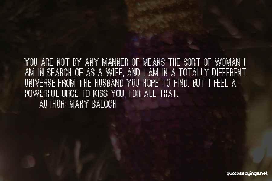 Wife's Love For Husband Quotes By Mary Balogh