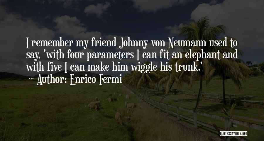 Wiggle Quotes By Enrico Fermi