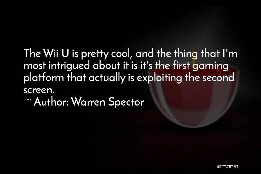 Wii.i.am Quotes By Warren Spector