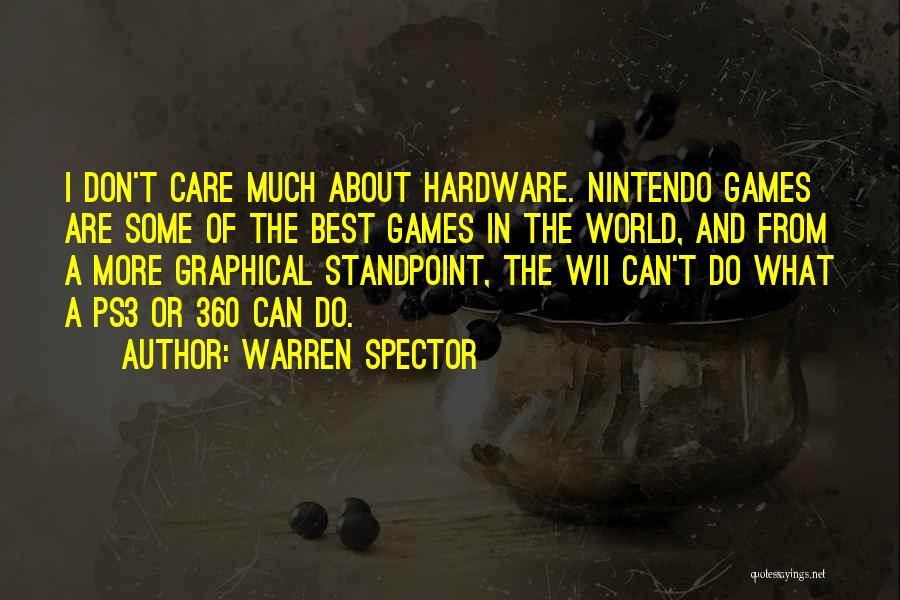 Wii.i.am Quotes By Warren Spector