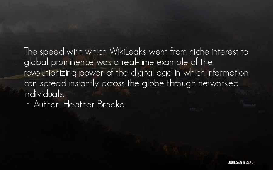 Wikileaks Quotes By Heather Brooke