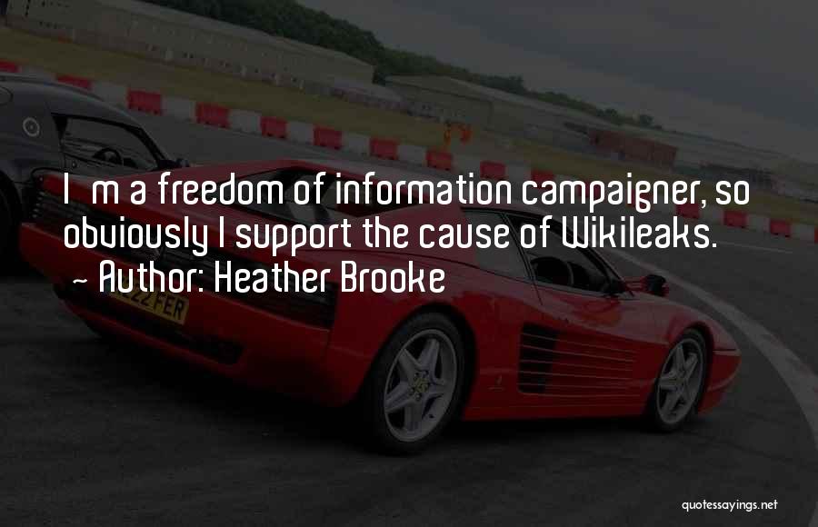 Wikileaks Quotes By Heather Brooke