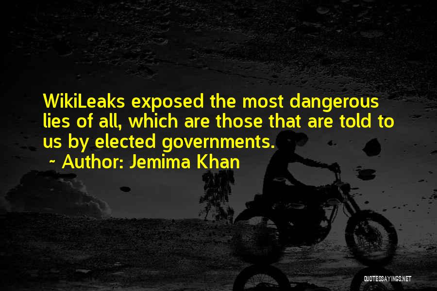 Wikileaks Quotes By Jemima Khan