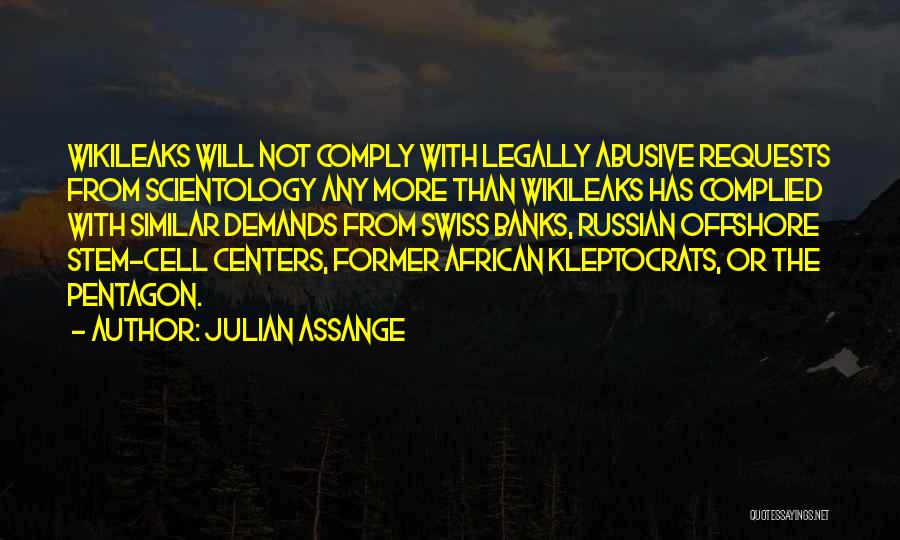 Wikileaks Quotes By Julian Assange