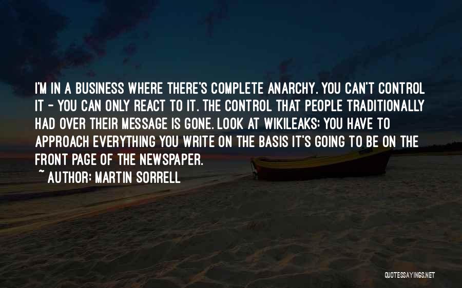 Wikileaks Quotes By Martin Sorrell