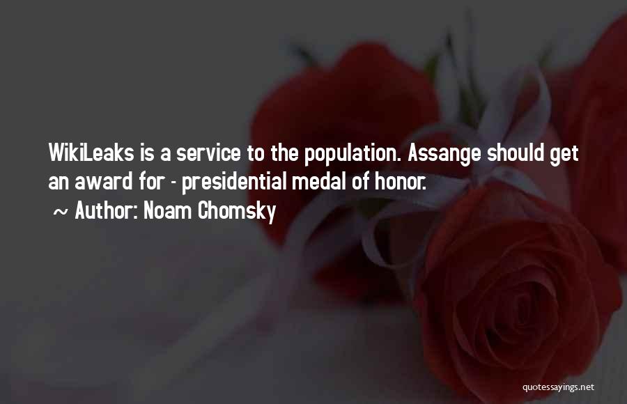 Wikileaks Quotes By Noam Chomsky