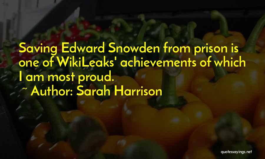 Wikileaks Quotes By Sarah Harrison