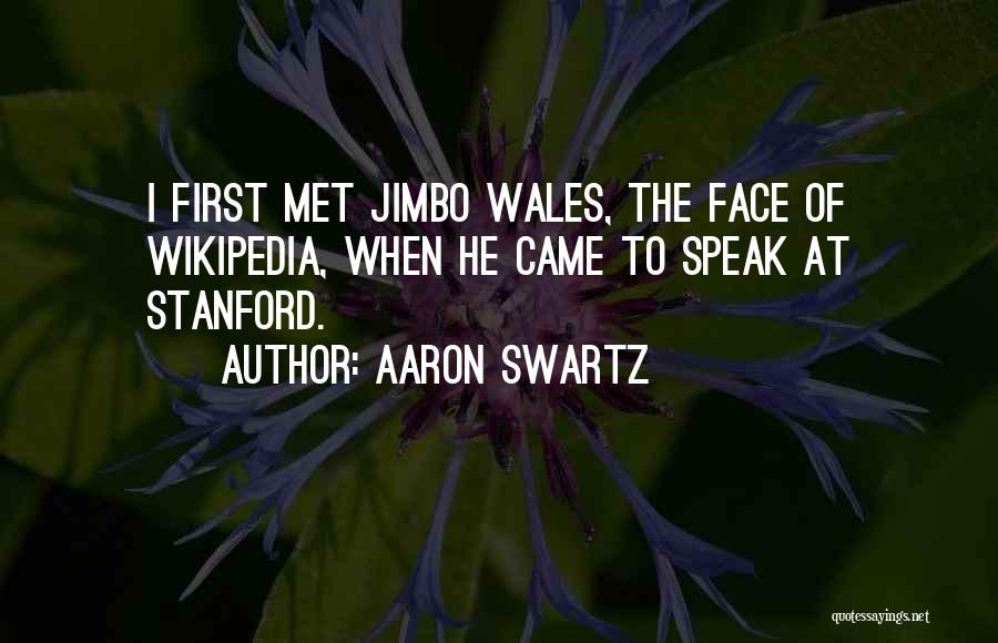 Wikipedia Quotes By Aaron Swartz