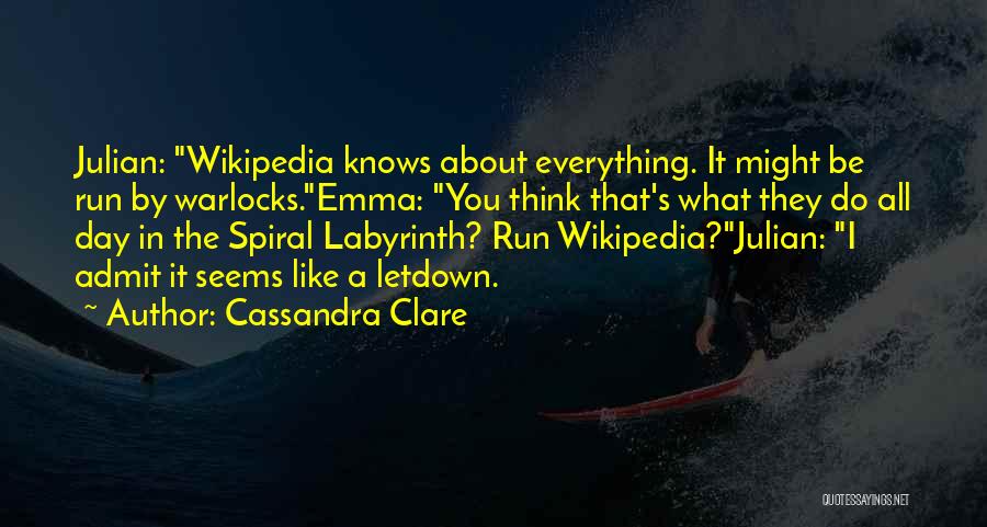 Wikipedia Quotes By Cassandra Clare