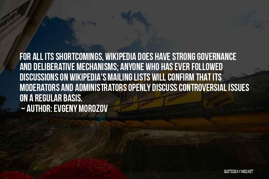 Wikipedia Quotes By Evgeny Morozov