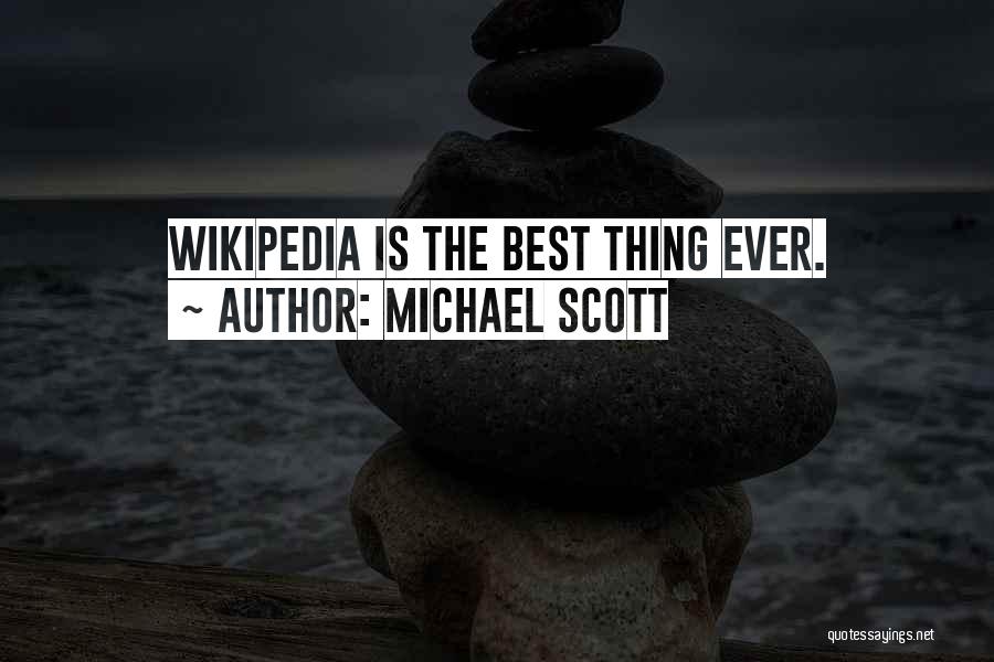 Wikipedia Quotes By Michael Scott