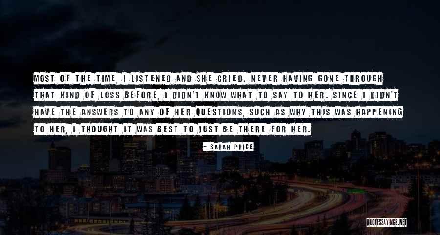 Wilbourne Woods Quotes By Sarah Price Wilbourne Woods Quotes By Sarah Price