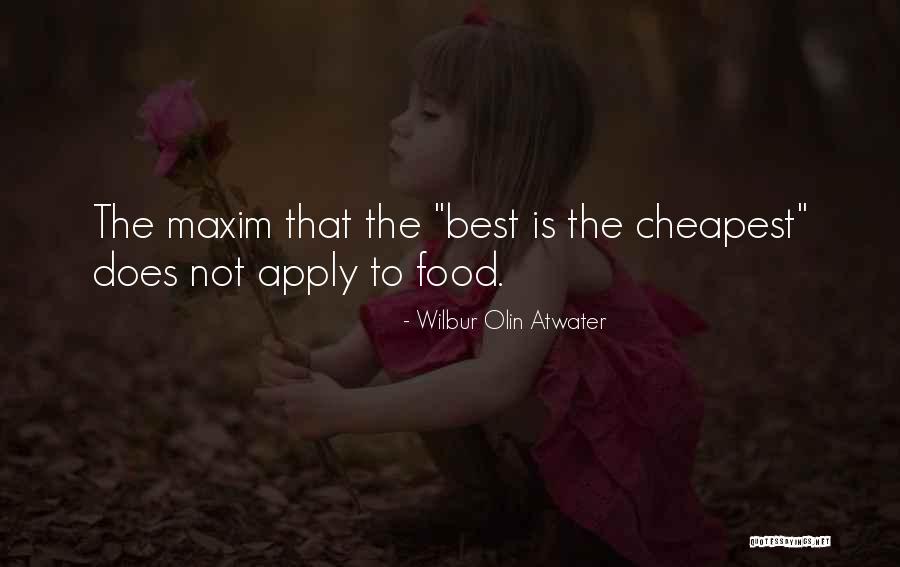 Wilbur Olin Atwater Quotes 950821 Wilbur Olin Atwater Quotes 950821