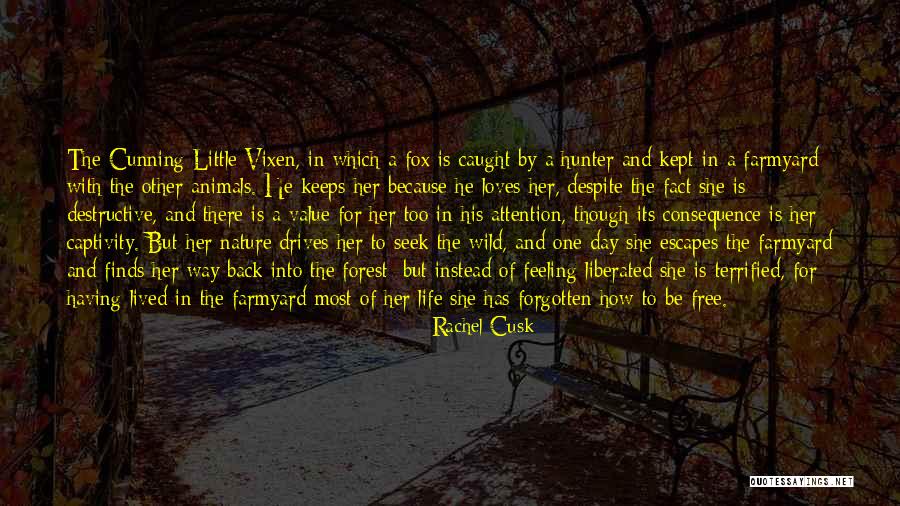 Wild Animals In Captivity Quotes By Rachel Cusk Wild Animals In Captivity Quotes By Rachel Cusk