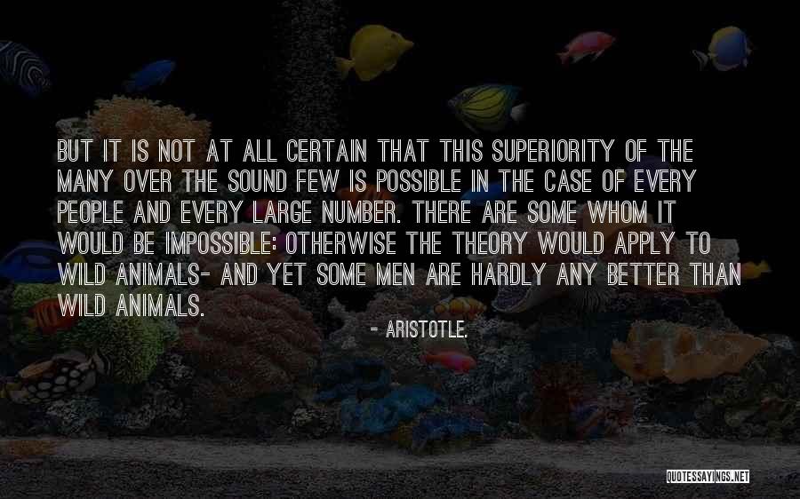 Wild Animals Quotes By Aristotle.