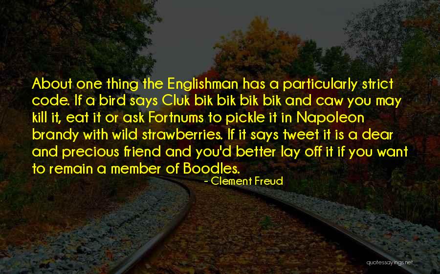 Wild Bird Quotes By Clement Freud Wild Bird Quotes By Clement Freud