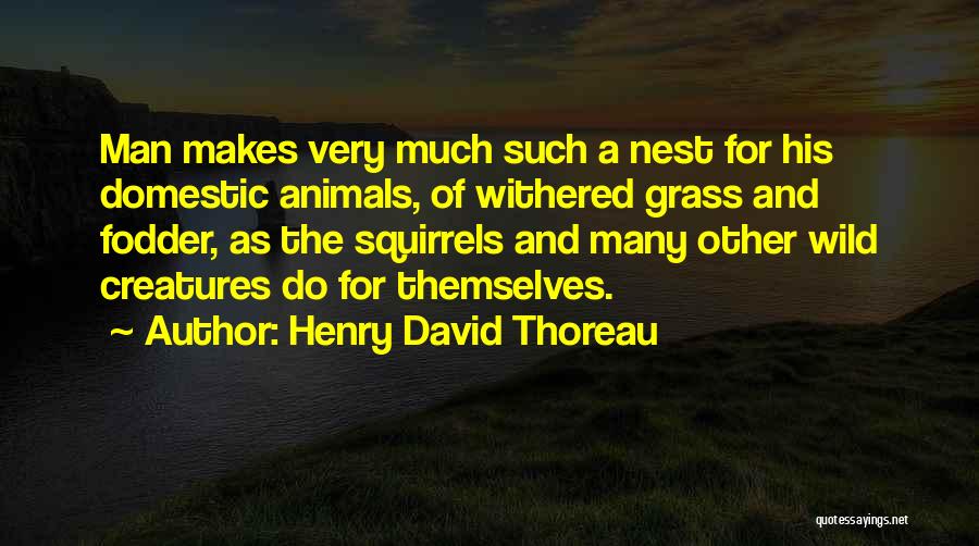 Wild Creatures Quotes By Henry David Thoreau