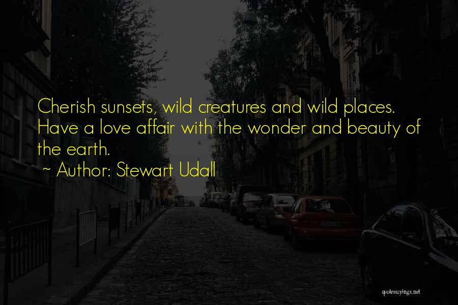 Wild Creatures Quotes By Stewart Udall