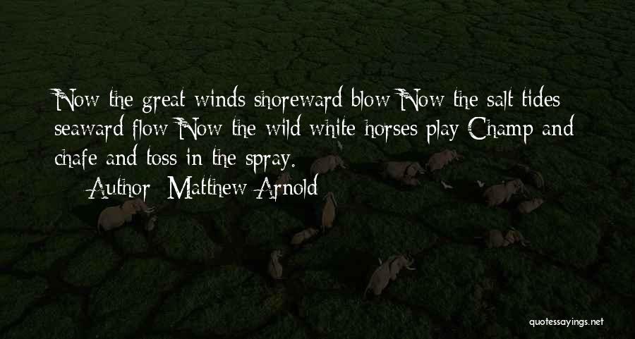 Wild Horses Quotes By Matthew Arnold