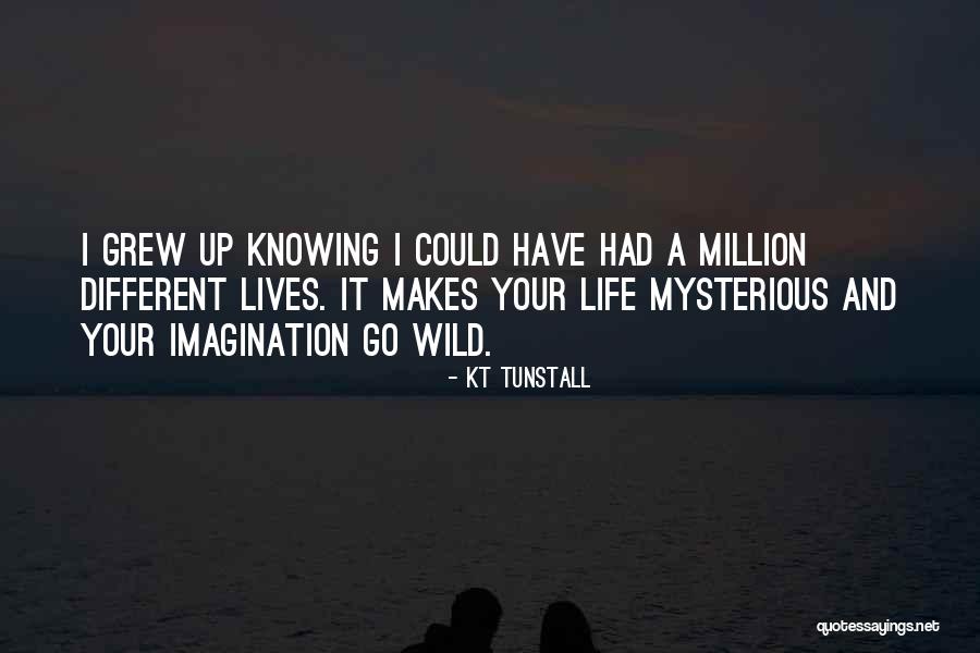 Wild Imagination Quotes By KT Tunstall Wild Imagination Quotes By KT Tunstall