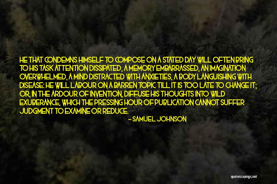 Wild Imagination Quotes By Samuel Johnson Wild Imagination Quotes By Samuel Johnson