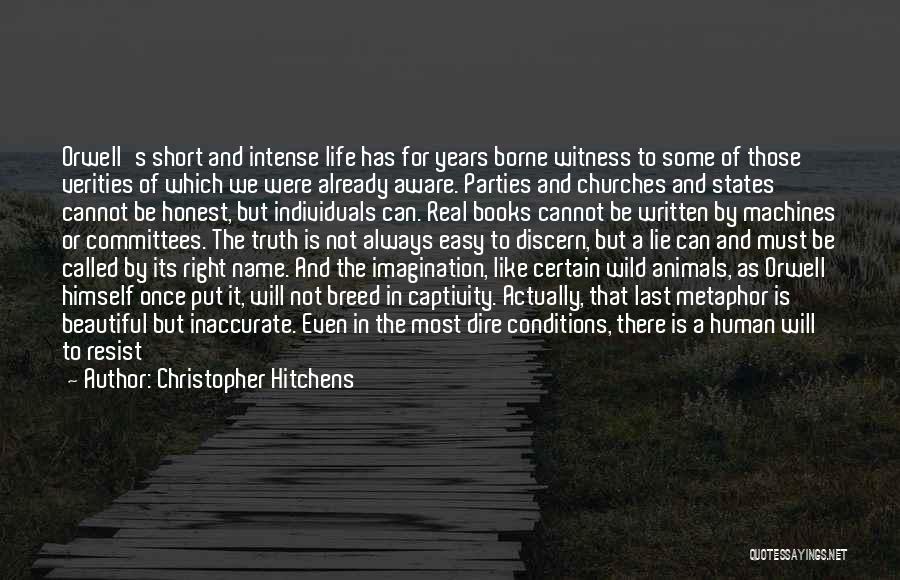 Wild Life Animals Quotes By Christopher Hitchens