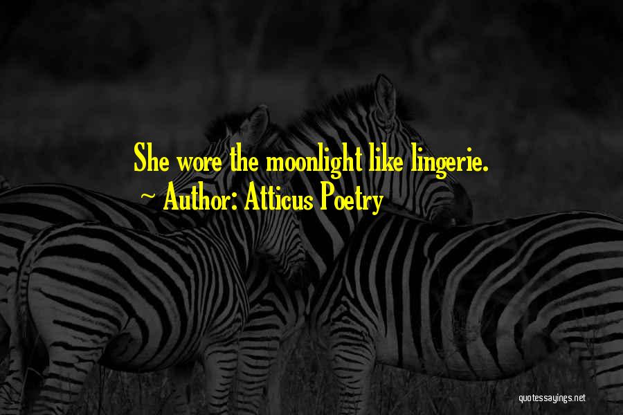 Wild Love Quotes By Atticus Poetry