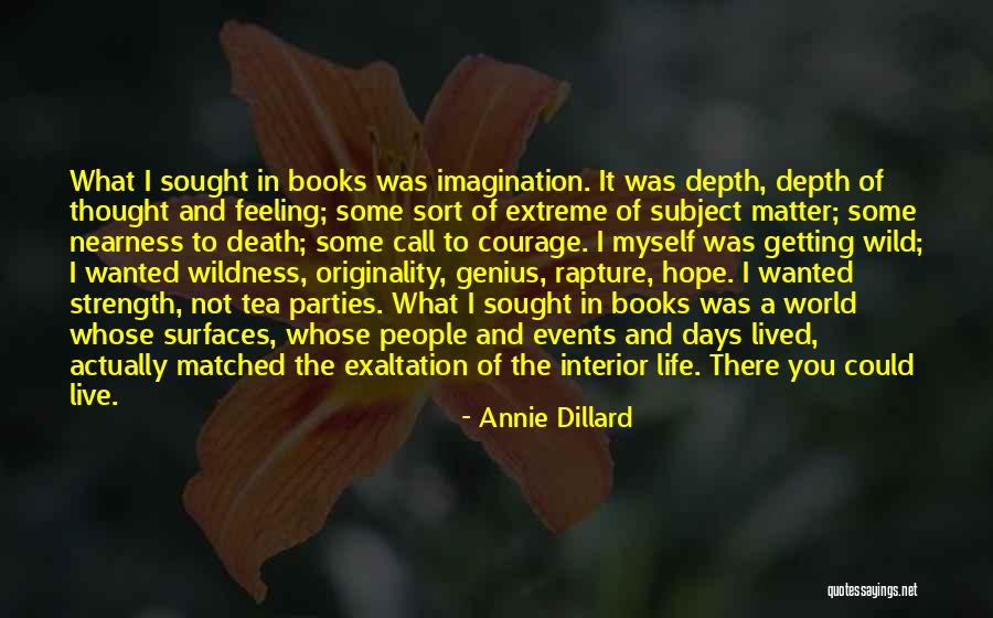 Wild Parties Quotes By Annie Dillard Wild Parties Quotes By Annie Dillard