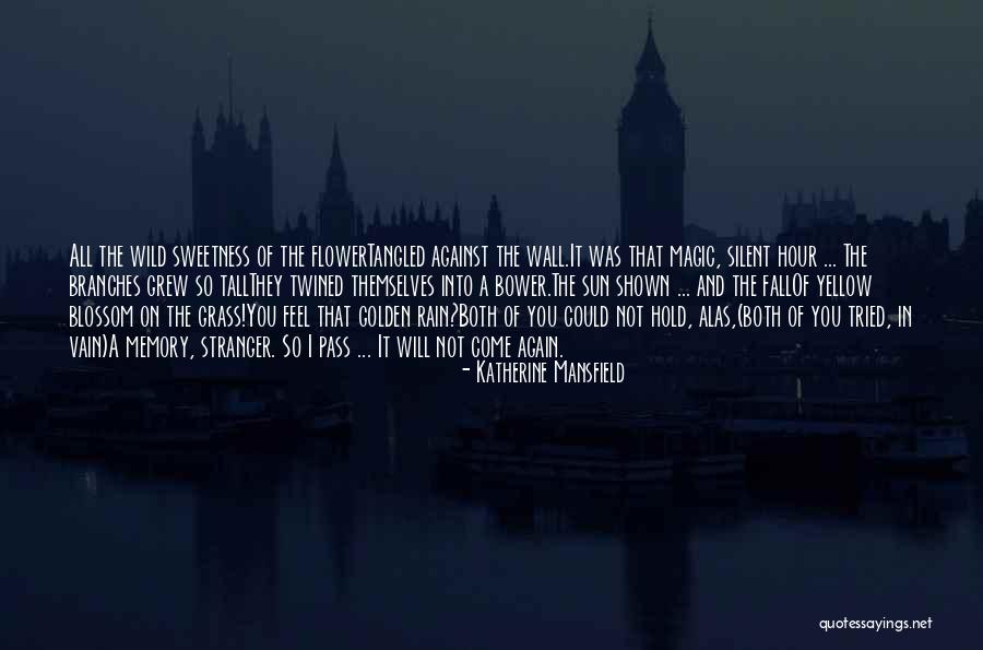 Wild Rain Quotes By Katherine Mansfield Wild Rain Quotes By Katherine Mansfield