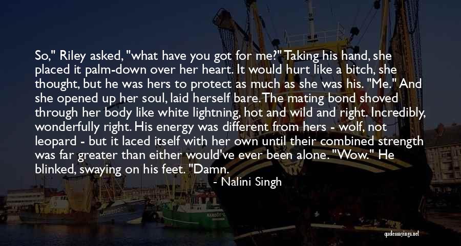 Wild Soul Quotes By Nalini Singh Wild Soul Quotes By Nalini Singh