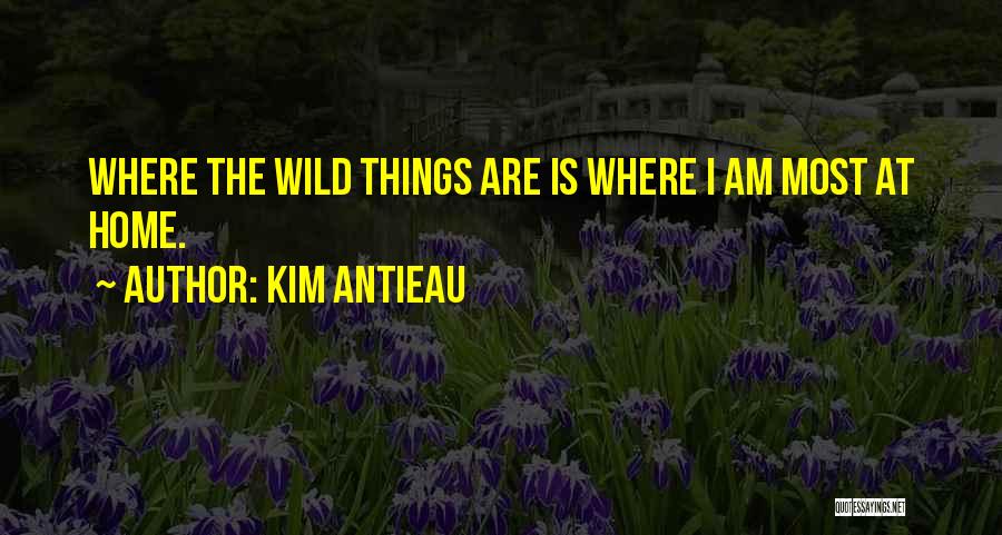 Wild Things Are Quotes By Kim Antieau