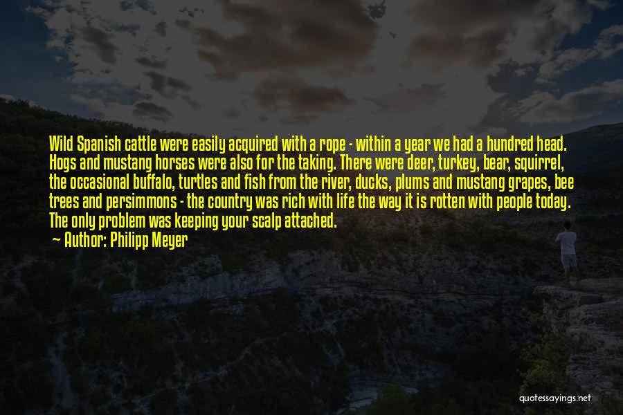 Wild Turkey Quotes By Philipp Meyer