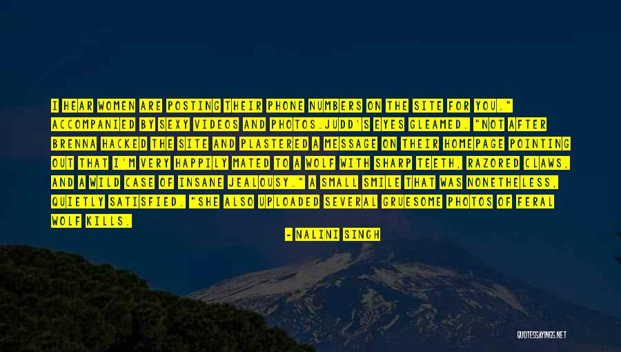 Wild Wolf Quotes By Nalini Singh Wild Wolf Quotes By Nalini Singh