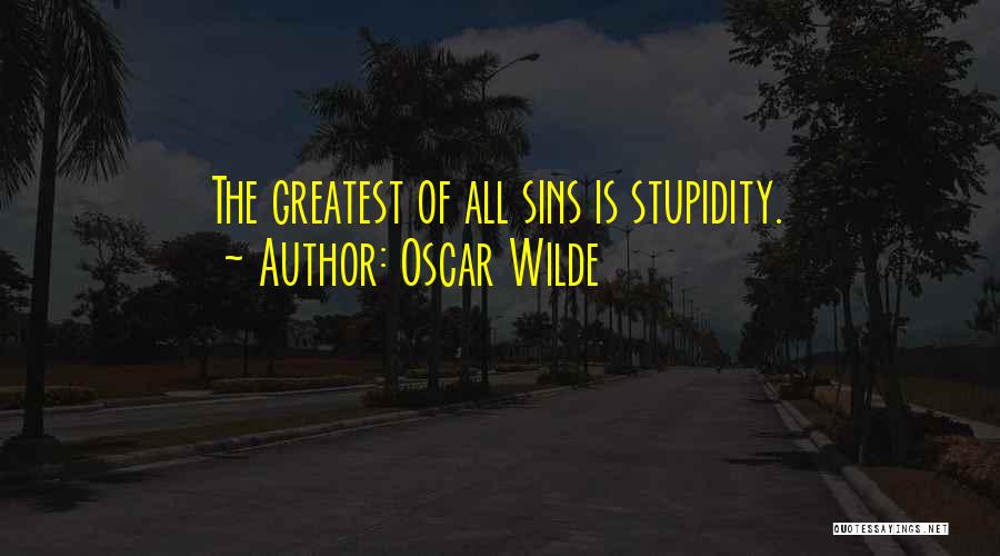 Wilde Oscar Quotes By Oscar Wilde