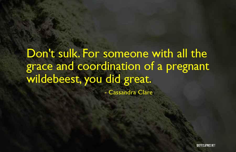 Wildebeest Quotes By Cassandra Clare