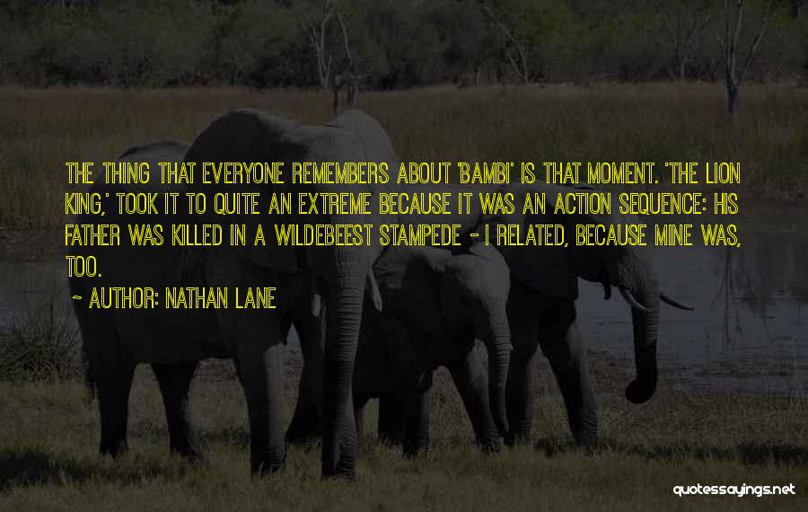 Wildebeest Quotes By Nathan Lane