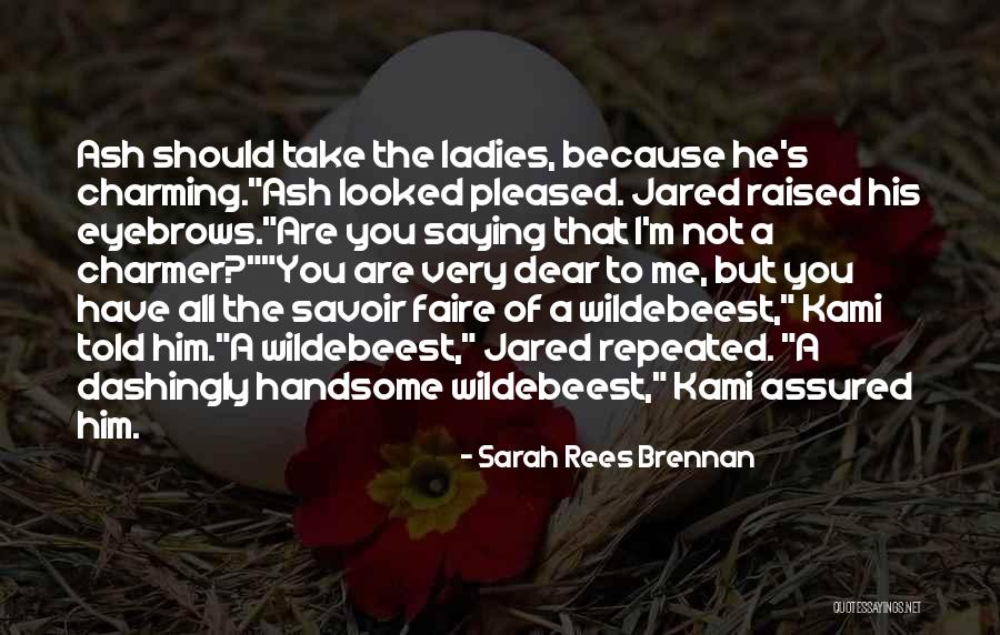 Wildebeest Quotes By Sarah Rees Brennan