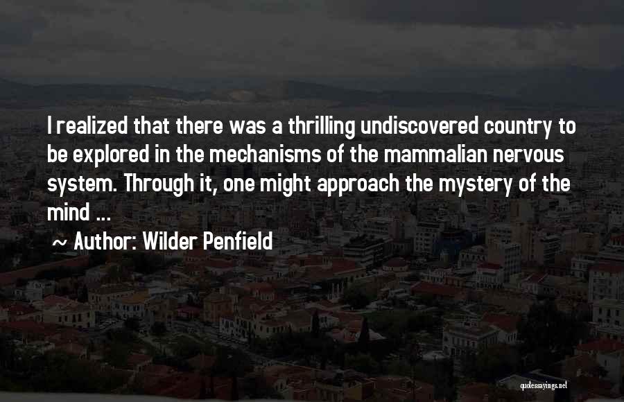 Wilder Penfield Quotes 204663