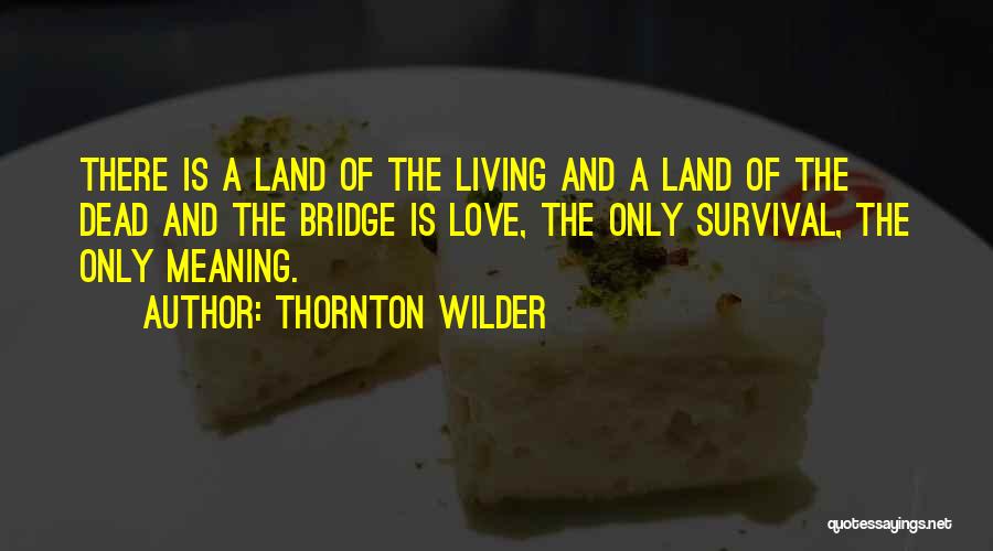Wilder Thornton Quotes By Thornton Wilder