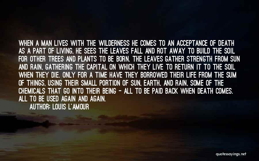 Wilderness And Life Quotes By Louis L'Amour