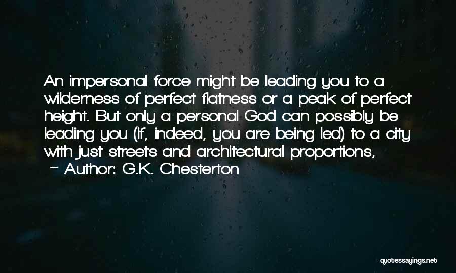 Wilderness God Quotes By G.K. Chesterton