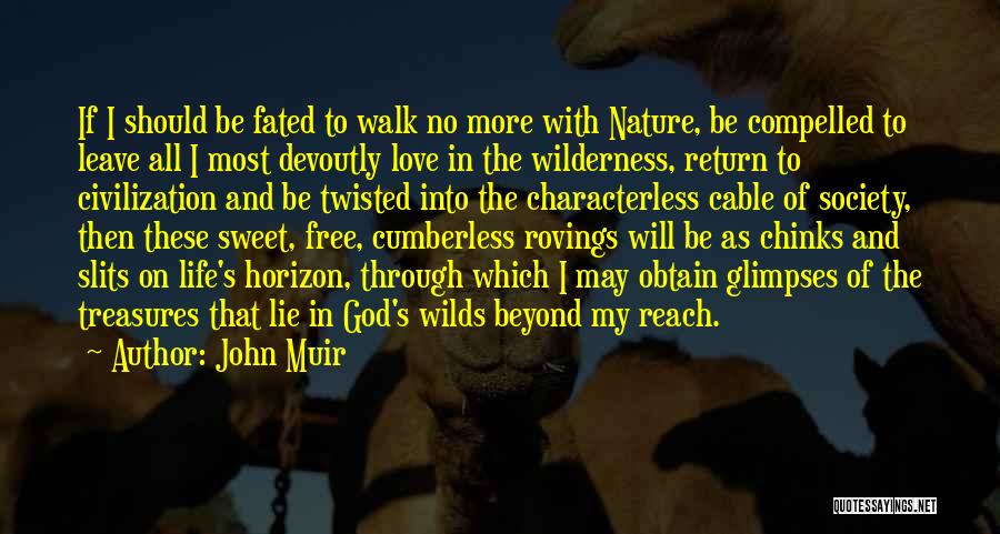 Wilderness God Quotes By John Muir