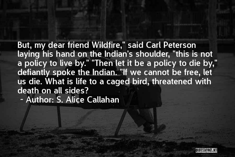 Wildfire Quotes By S. Alice Callahan